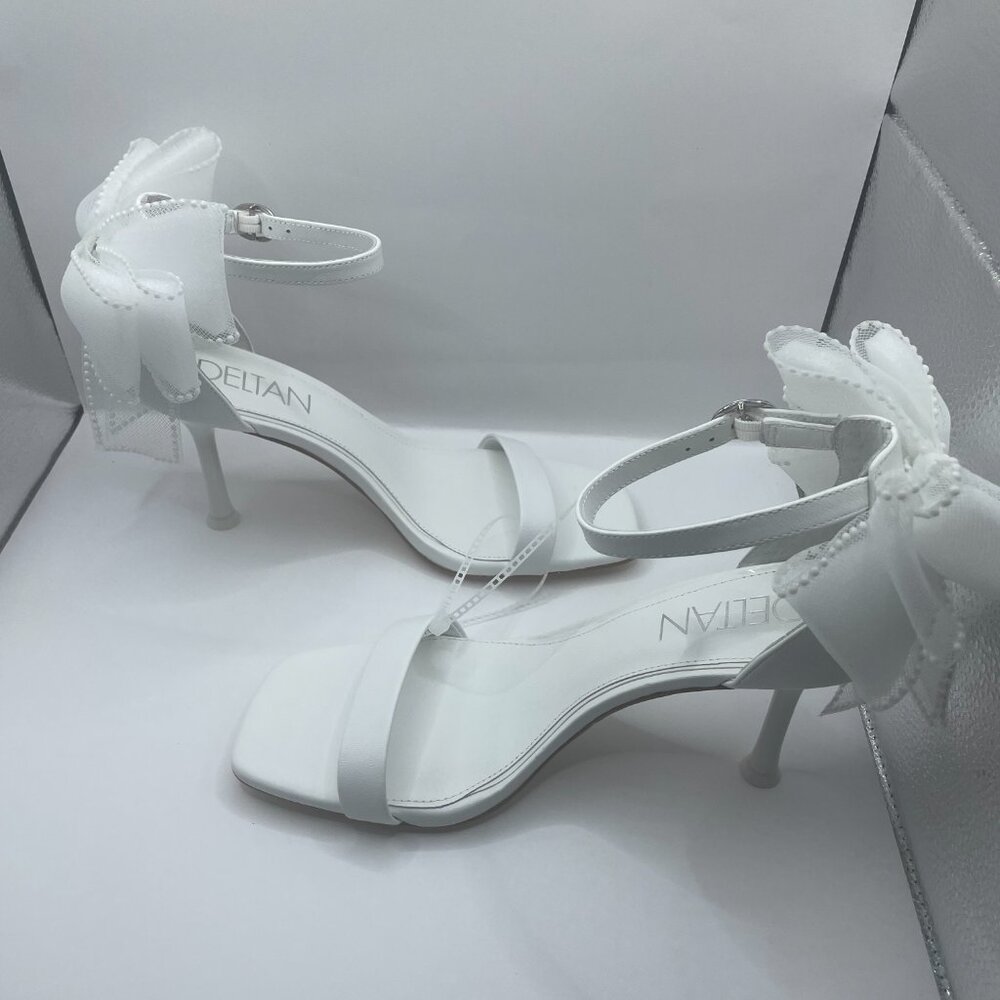 DELTAN BOW DRESS SANDALS (8.5) - Picture 10 of 13